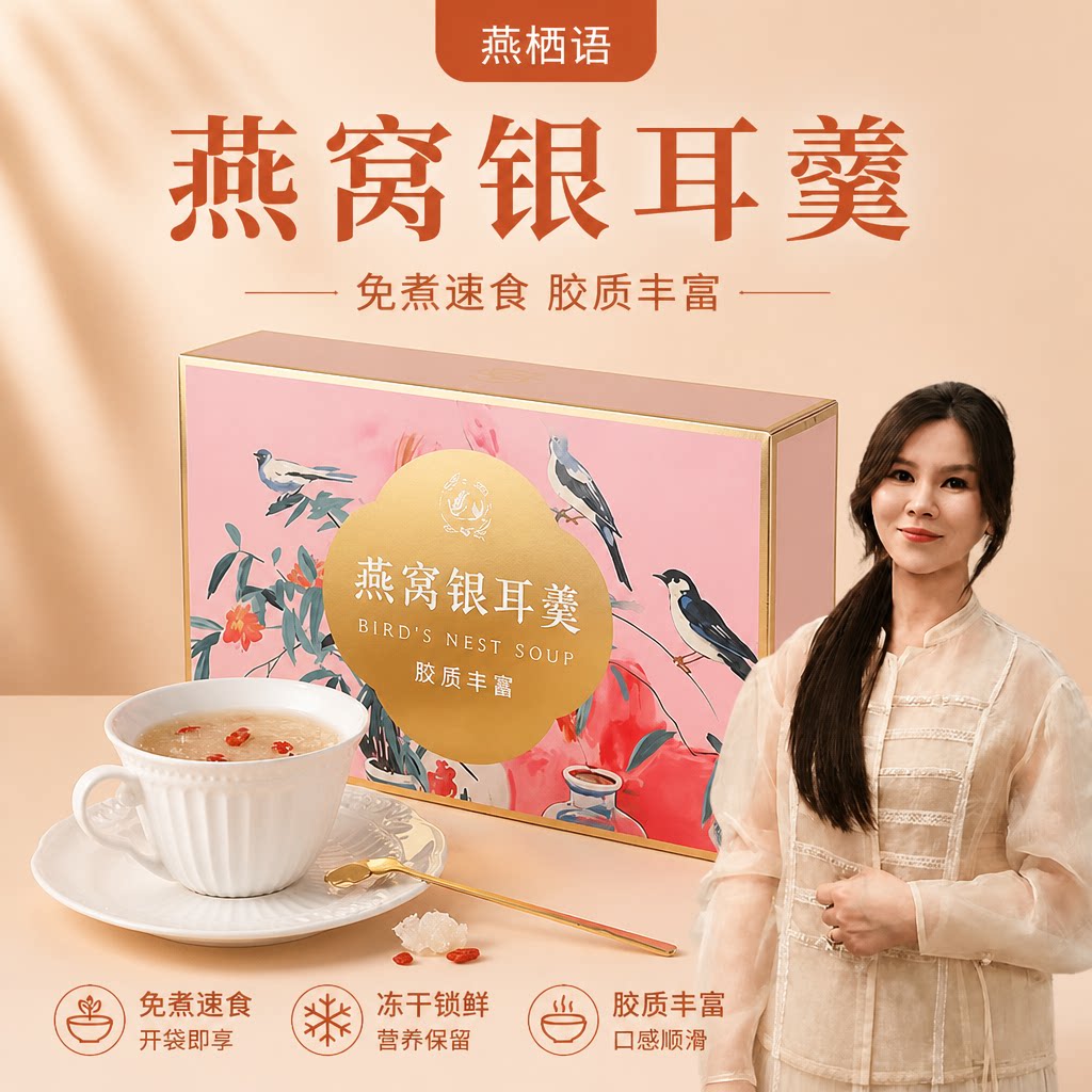 燕栖语旗舰店饮营养马来西亚金丝燕鲜炖即食燕窝礼盒燕窝燕窝孕妇