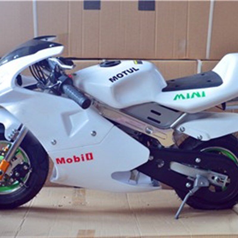 小型电动燃油摩托车儿童49CC迷你小摩托跑车汽油成人二冲四冲机车