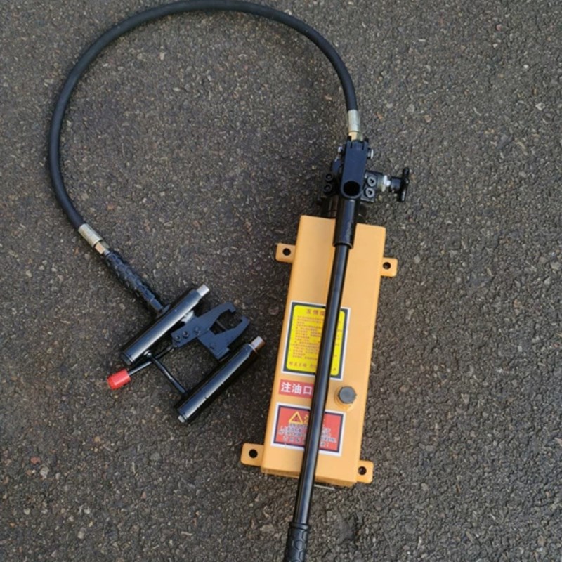 YBX-1手动液压拔销器 尖轨单头液压拔销器 铁路提速道岔液压拔销