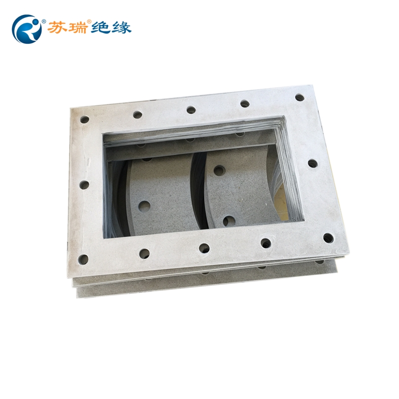 耐高温云母垫片 金云母隔热板 白云母法兰 耐热850度绝缘垫圈加工