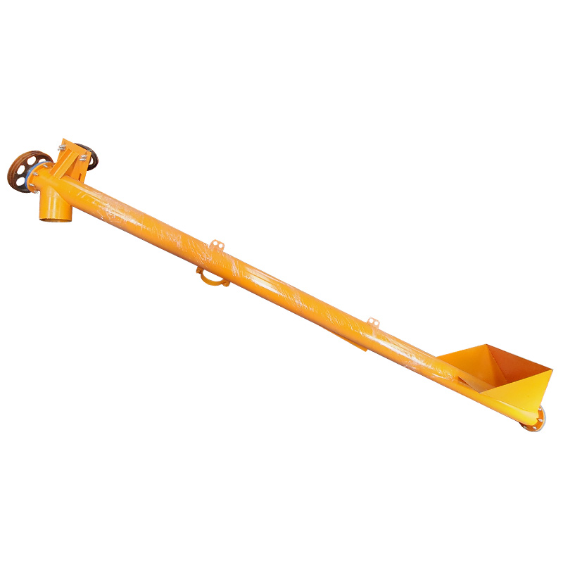 螺旋输送机输送泵搅笼提升机u型管式提升上料混凝土颗粒粮食