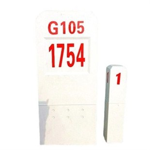 河南柱式轮廓标玻璃钢里程碑百米桩公路界碑水泥道口警示桩公里桩