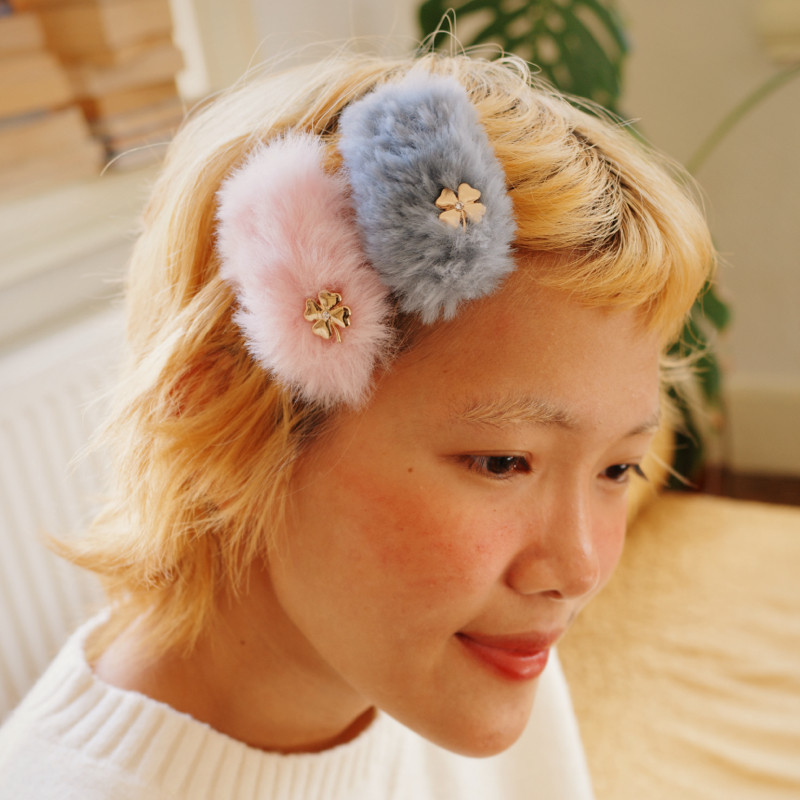 有蒂棵棵幸运四叶草发夹女可爱侧边夹毛绒发饰头饰高级感圣诞礼物,饰品/流行首饰/时尚饰品新,发饰,淘宝优惠券,粉丝福利购,淘宝优惠卷