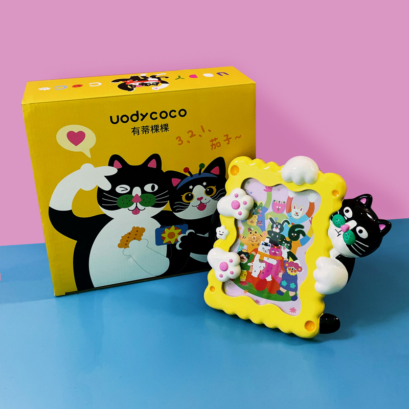 UODYCOCO有蒂棵棵原创相框摆台可爱卡通照片装饰画框摆件生日礼物