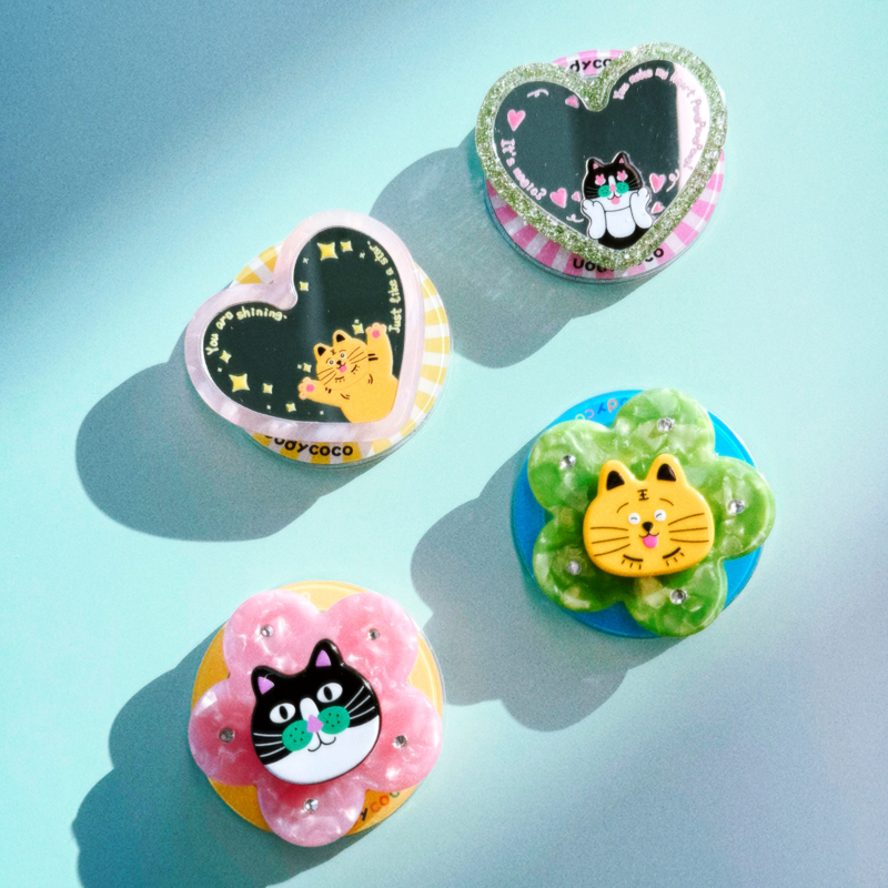 uodycoco原创手机支架可伸缩气囊