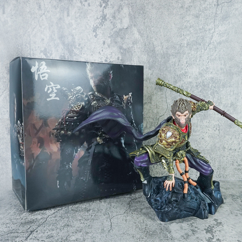 黑神话孙悟空齐天大圣潮玩手办动漫周边悟空模型摆件桌面装饰景品