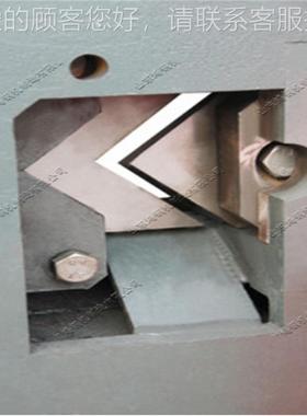 WLC金属钢材切割机 100型角钢切剪断料机角钢扁钢圆钢切下设 备