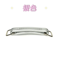 Серебряная полиуретановая ручка