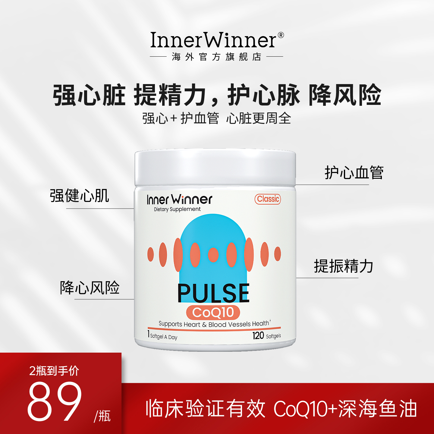 InnerWinner赢内辅酶Q10心脏精力