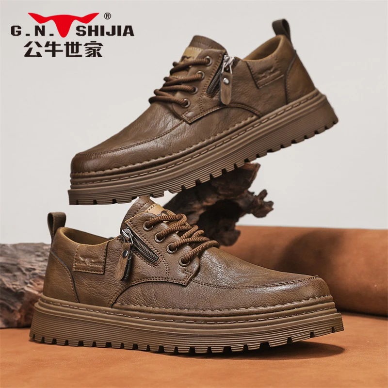 公牛世家官方旗舰店休闲男鞋
