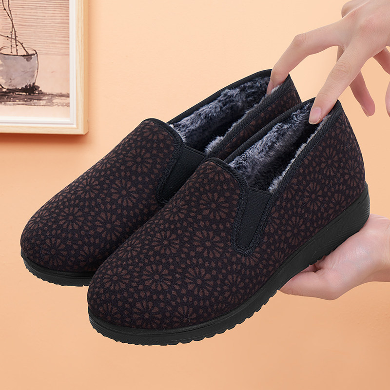 冬季老北京布鞋女加绒正品老人棉鞋中老年妈妈防滑软底老太太棉靴,女鞋,传统布鞋,淘宝优惠券,粉丝福利购,淘宝优惠卷