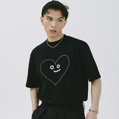 SAMESAME小丑是我休闲新款卡通百搭简约t恤短袖潮流圆领宽松上衣