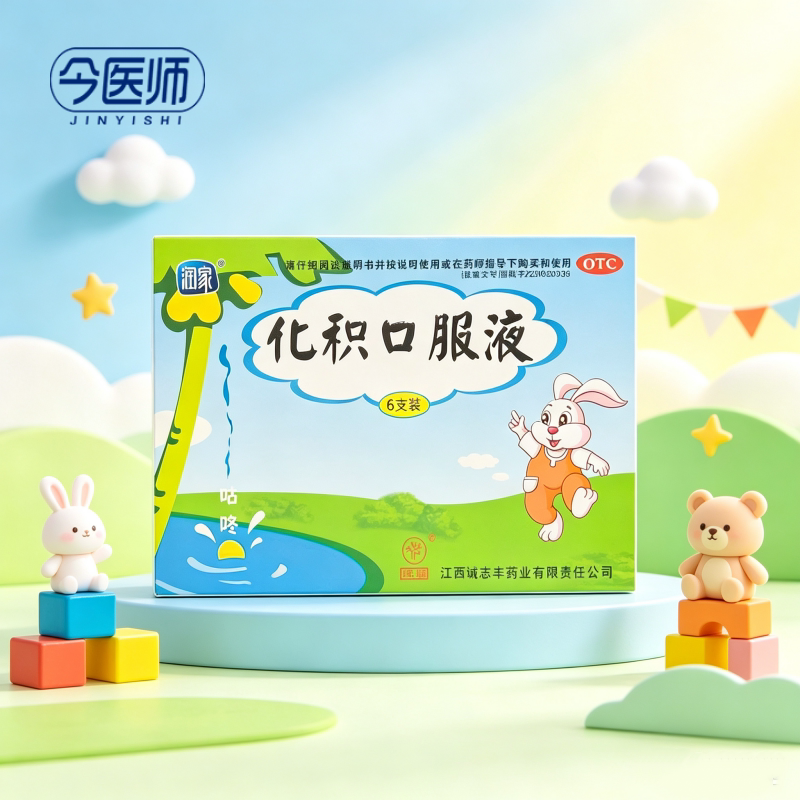 [鹿迪]化积口服液10ml*6支/盒健脾导滞脾胃虚弱腹胀腹痛厌食食欲不振大便失调