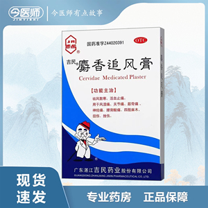【吉民】麝香追风膏4贴*2袋/盒