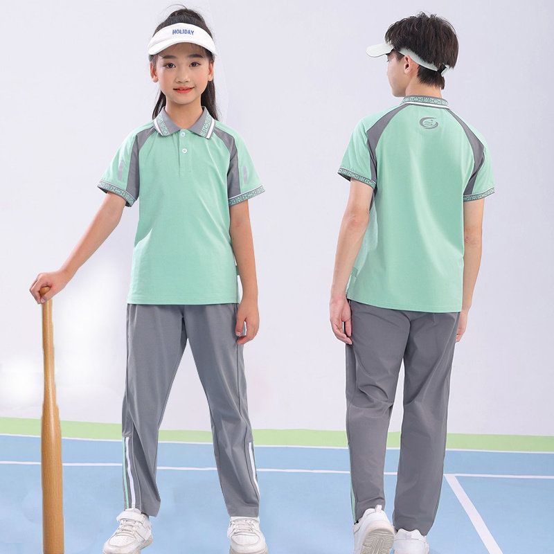 江西省赣州统一校服初中生高中小学生男女童夏季短袖儿童秋季套装图片
