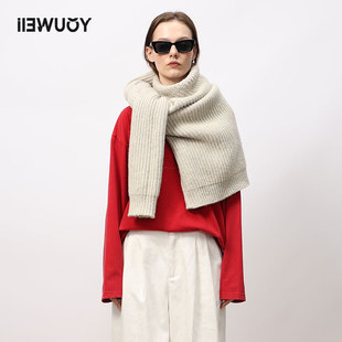 YOUWEI有尾鹅印花废土风宽松长T恤Y1223413