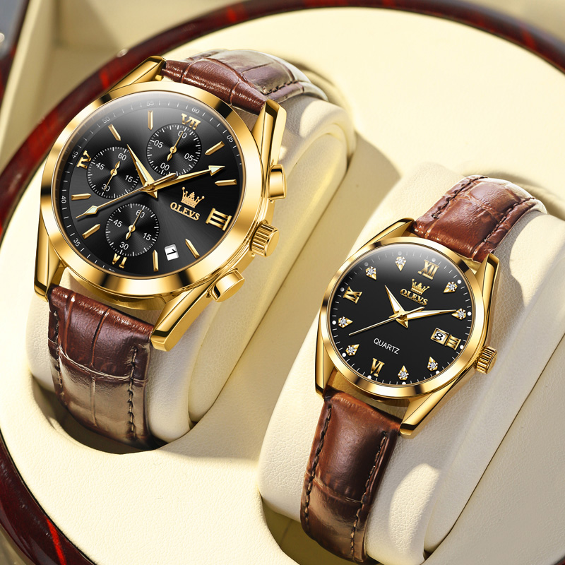 【明星同款】夜光防水真皮表带