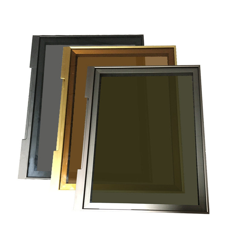 20极简玻璃门门框铝型材轻奢衣柜橱柜窄边框铝合金玻璃柜门铝材