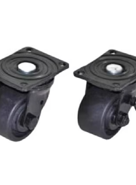 J-CRB17-D75C-NN螺丝边刹车替代J-CRB16-D75B-NN万向86X60脚轮i.