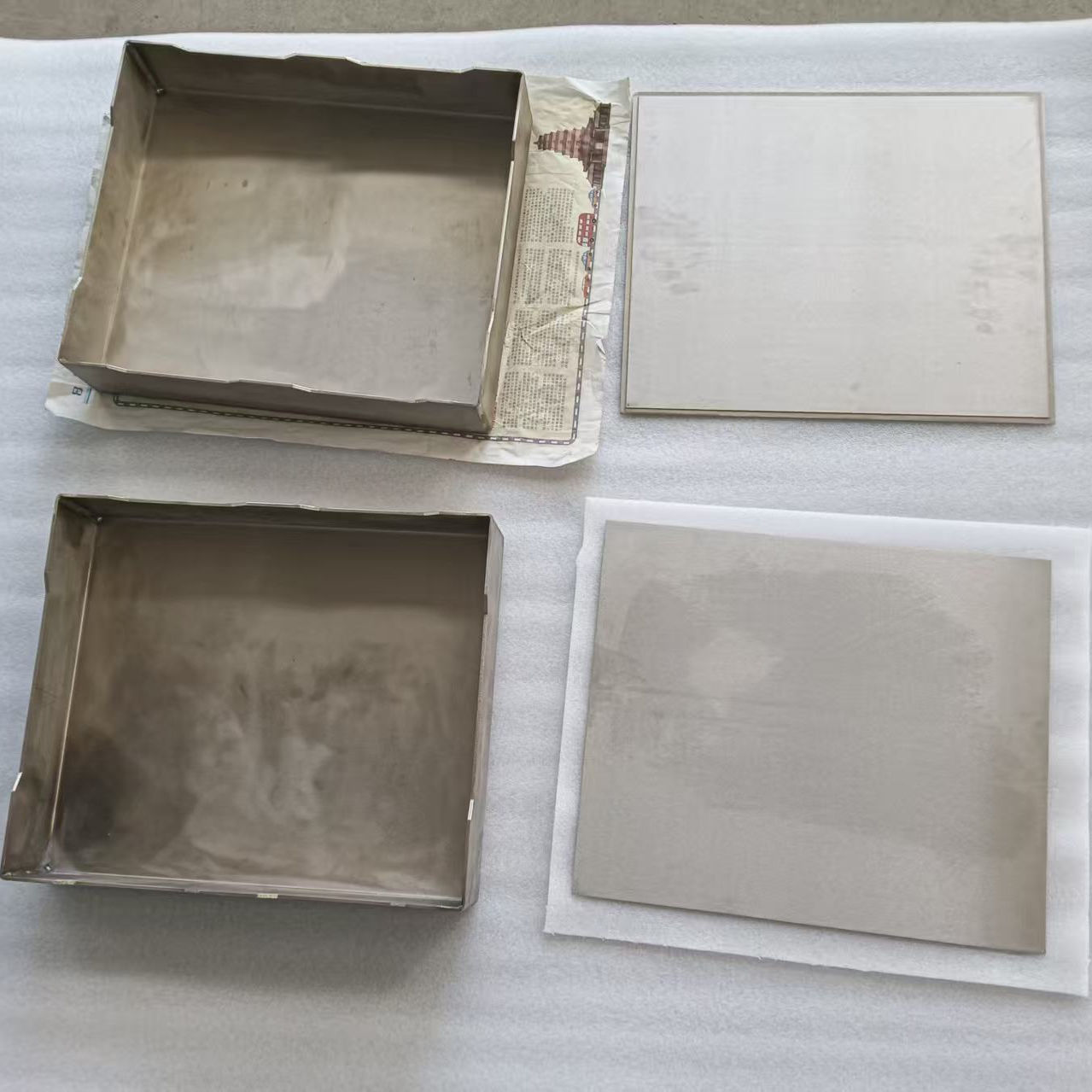 宝鸡工厂加工定制高纯镍框N4(99.9%)纯镍圆饼 镍加工件镍框镍管