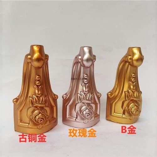 楼梯柱亮光描金水 欧式家具手描银漆 K金浆喷漆金银油 电镀镜面漆