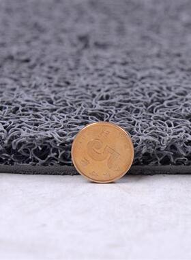 绿色环保丝圈防滑裁剪地垫走廊卧室满铺门口定制入户厚脚垫蹭土垫