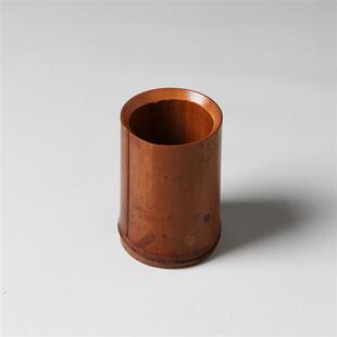 日式竹编花器 插花桶 绕枝花器 花器配件花瓶花篮 古典竹筒花器