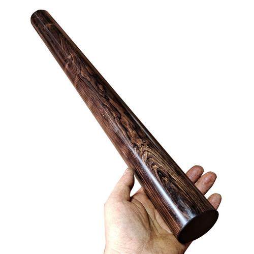 木棍紫檀手把件男士随身把玩长棍手捻盘玩件木雕木棍硬木实木摆件