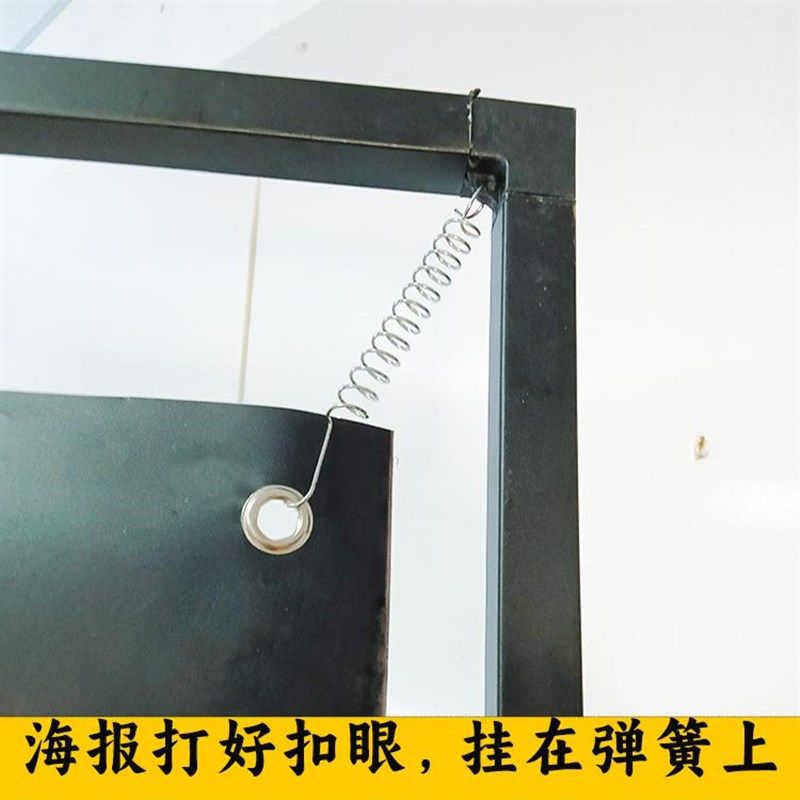 三角门型X展架80*180易拉宝横幅海报制作立式落地PVC海报挂画架子