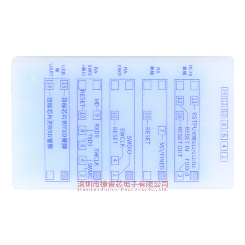 EZ-CUBE3仿真器瑞萨CYRCNEZCUBE03编程MCU调试器RX RA RL78烧录器