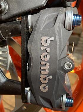 MBS改装KTM390改大辐射GP4刹车卡钳转接码RC390Duke80转100转接码