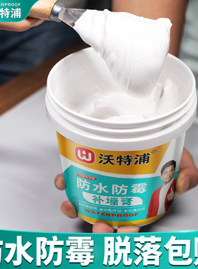 防水防霉补墙膏墙面修补白色腻子膏粉家用室内裂缝修复膏内墙涂料