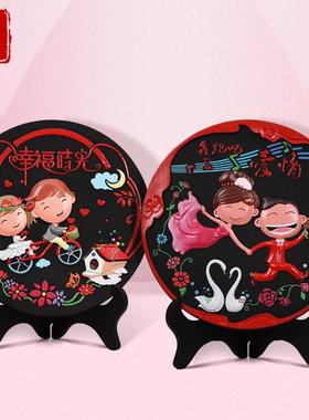 结婚礼物送闺蜜婚庆礼品新婚装饰品婚房摆件实用新人订婚送礼创意