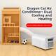 本臣龙猫空调狗屋别墅降温小空调冷暖两用宠物柜笼子制冷散热专用