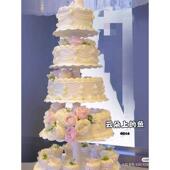 彷真多层蛋糕模型新款 铝合金架子假蛋糕样品定制