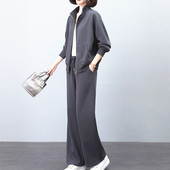 中老年妈妈中年时尚 运动套装 女2026春秋新款 洋气运动服休闲两件套