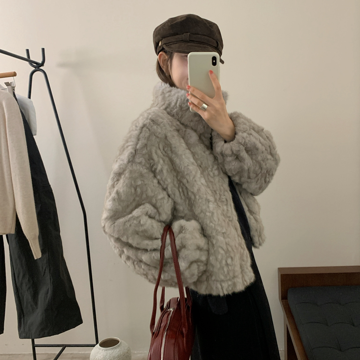 云朵设计战袍首选新款主推财阀千金即视感显气场短外套18322