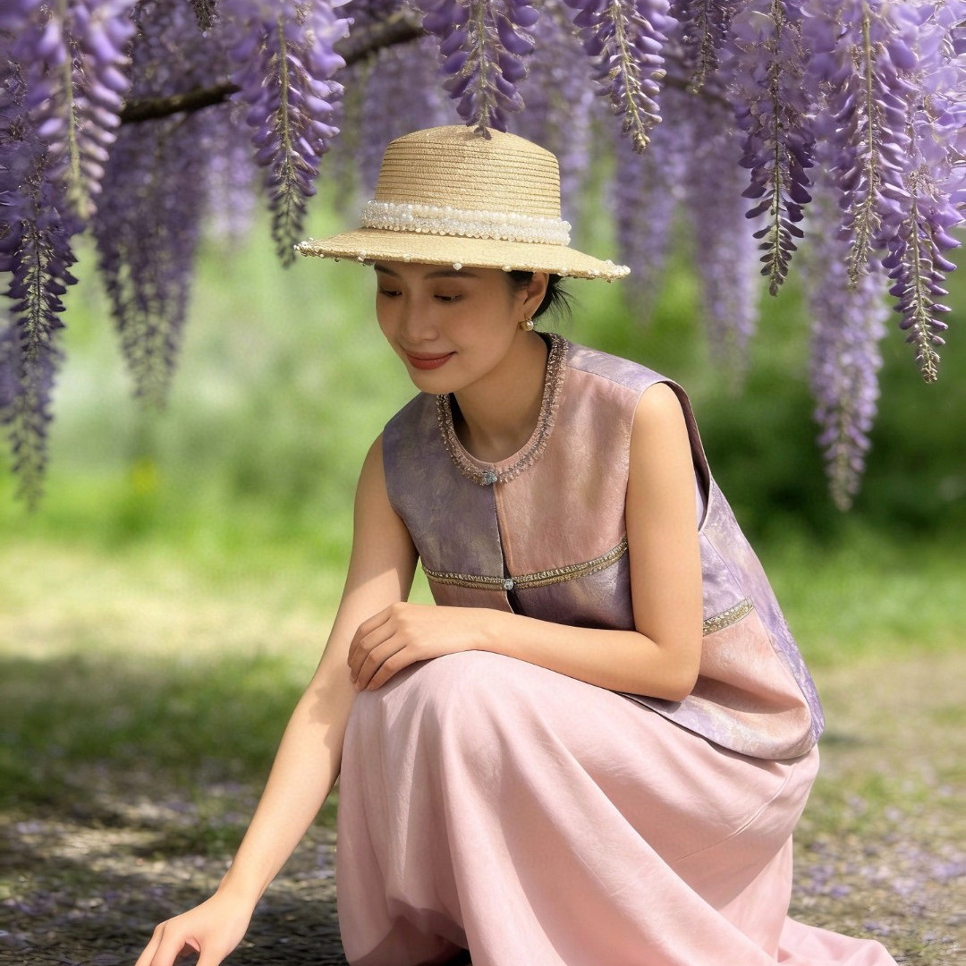 云朵设计早春极简大牌老钱新中式醋酸人丝钉珠拼色马甲YS5-t369,女装/女士精品,马夹,淘宝优惠券,粉丝福利购,淘宝优惠卷