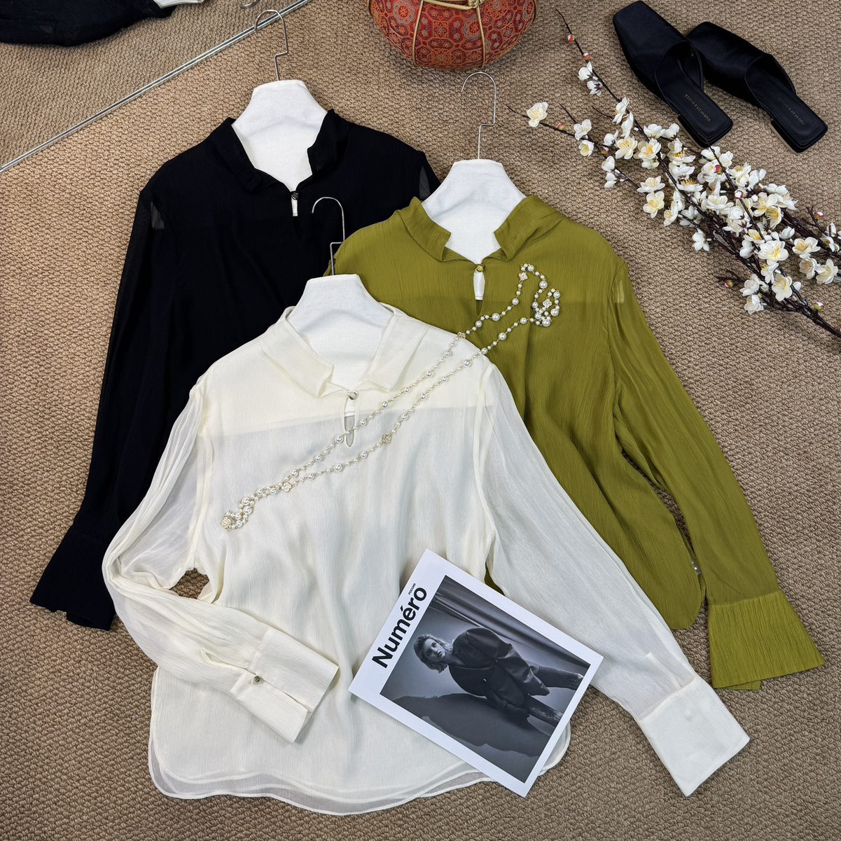 云朵顺纡上衣垂坠如云透气似风面料自带抗皱小衫YS3-zl-49008390,女装/女士精品,毛针织衫,淘宝优惠券,粉丝福利购,淘宝优惠卷