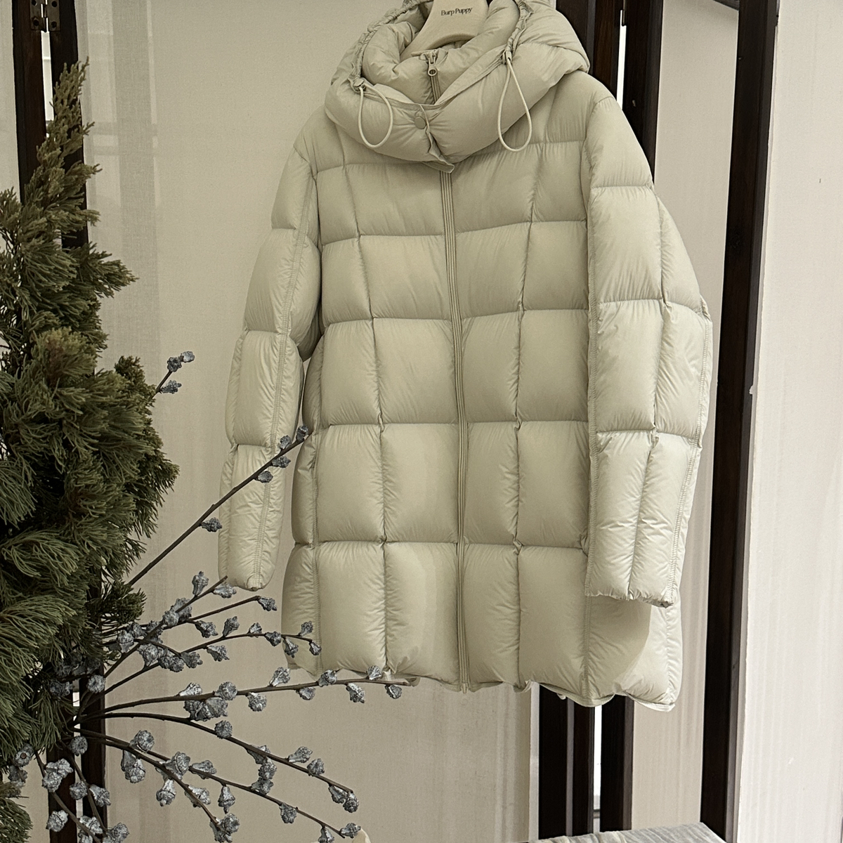 云朵设计小众臻品外套羽绒服(配可拆卸帽子)(含90白鸭绒)8848