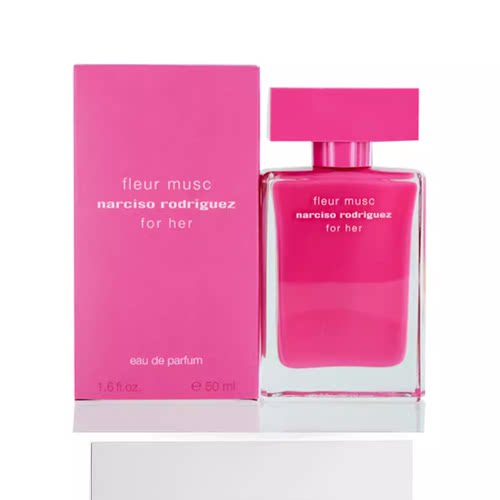 Narciso纳茜素for her FLEUR MUSC她的同名新款玫红色斩男浓香水