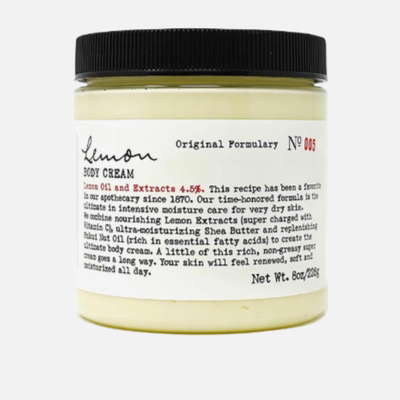 西班牙C.O. BIGELOW Lemon Body Cream柠檬身体乳霜滋润不油腻