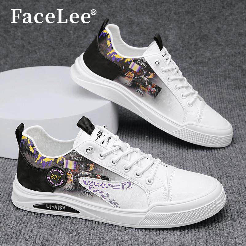 FaceLee男鞋春季潮流百搭软底平板鞋男士休闲皮鞋运动户外休闲鞋,流行男鞋,休闲板鞋,淘宝优惠券,粉丝福利购,淘宝优惠卷