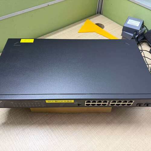 {议价}锐捷•睿易RG-ES118GS-P 实物拍摄