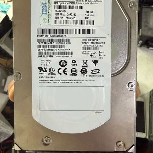 {议价}IBM 146g 39R7350服务器硬盘SAS 3.5寸1