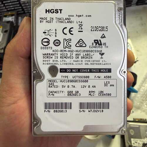 {议价}HGST/日立 HUC109060CSS600 600G 2