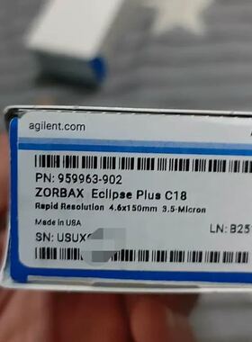 可维修安捷伦 ZORBAX RR-Eclipse Plus C18询价