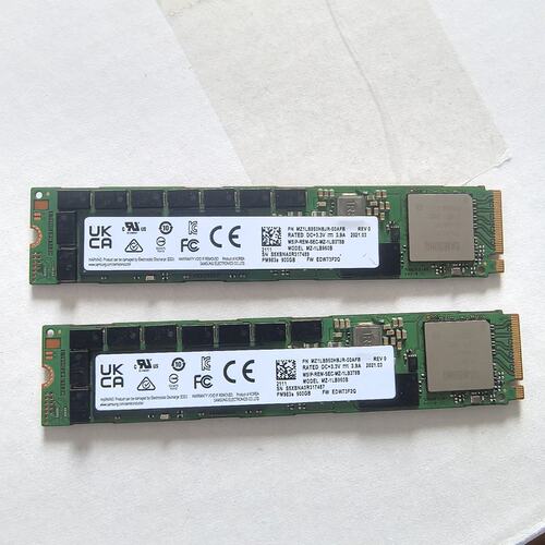 {议价}三星PM983A 900G Nvme固态硬盘