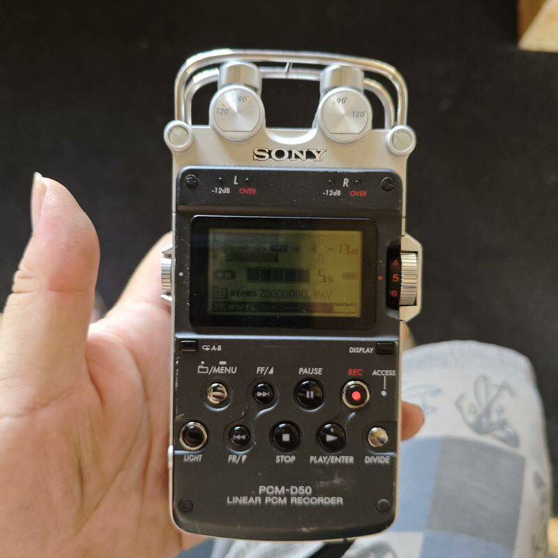 可维修SONY 索尼 PCM-D50 线性PCM录音棒 pcm d询价