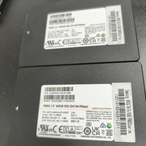 {议价}三星PM883 960G 健康度83 正常使用没一点问